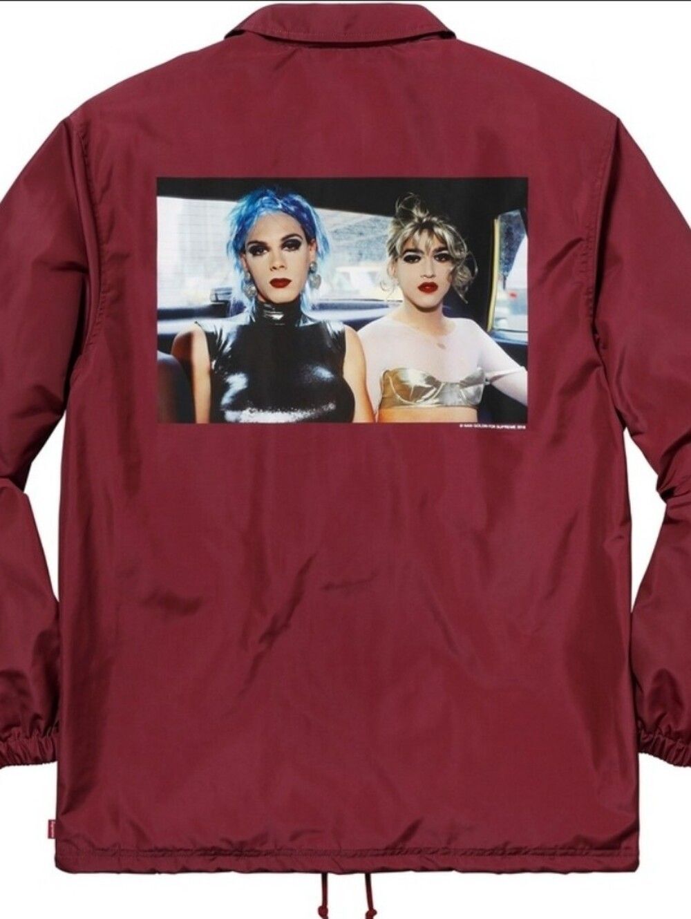 Supreme Red Jacket, Nan Goldin Collaboration Nwot Large